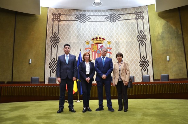 Visita al TC de una delegación de la Sala Civil, Agraria y Rural de la Corte Suprema de Justicia de Colombia
